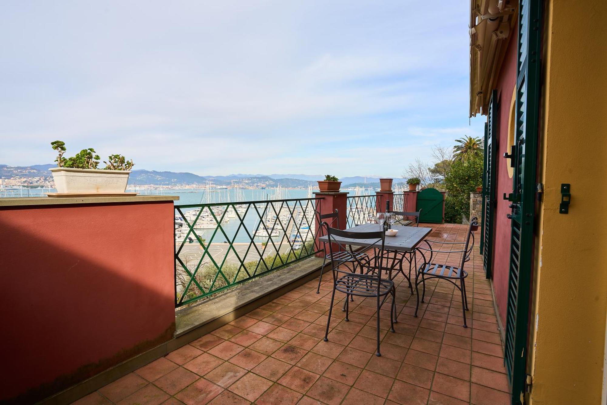 Villa Amelia - Vista Mare - Fezzano  Esterno foto