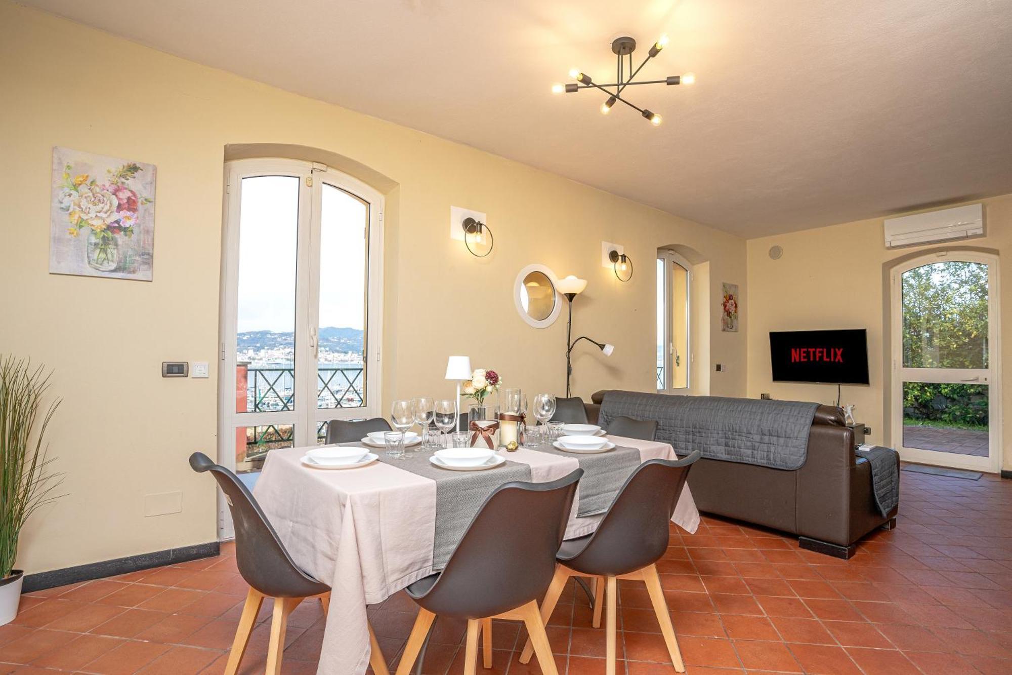 Villa Amelia - Vista Mare - Fezzano  Esterno foto